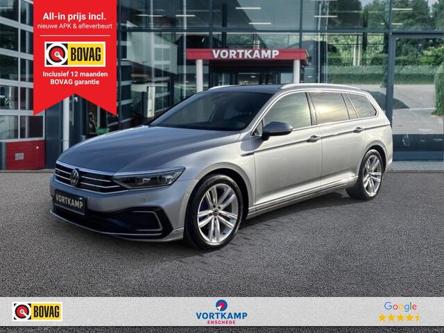 Volkswagen PASSAT 1.4 TSI GTE TREKHAAK/CAMERA/HALF-LEDERELEK-KLEP/ACC/STOELVERW/CARPLAY