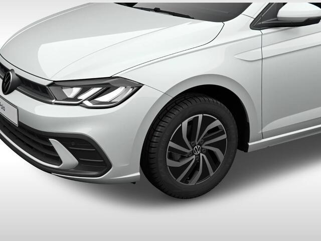Volkswagen POLO Life Edition 1.0 70 kW / 95 pk TSI Hatchback 5 ver · Airconditioning automatisch, 2-zone (climatronic) · Velgen 'essex', 15 inch lichtmetaal ·