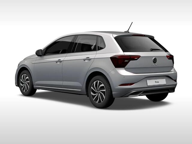 Volkswagen POLO 1.0 TSI Life Edition, 95 pk 5 versn. Hand · Airconditioning automatisch, 2-zone (climatronic) · Velgen 'essex', 15 inch lichtmetaal ·