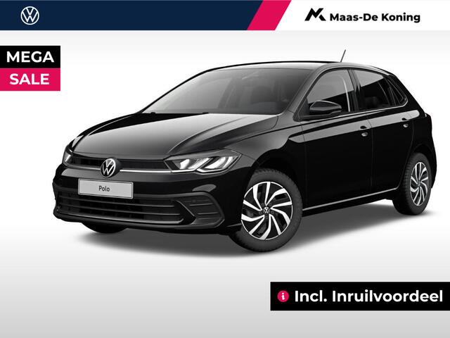 Volkswagen POLO Life Edition 1.0 TSI 95 pk 7 versn. DSG · Airconditioning automatisch, 2-zone (climatronic) · Incl. Inruilvoordeel