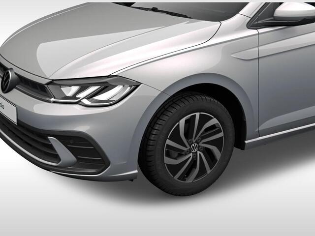 Volkswagen POLO Life Edition 1.0 TSI 95 pk 5 versn. Hand · Airconditioning automatisch, 2-zone (climatronic) · Velgen 'essex', 15 inch lichtmetaal · Incl. inruilvoordeel