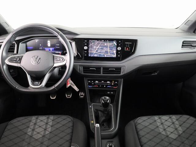 Volkswagen POLO 1.0 TSI R-Line Private lease vanaf ¤470,- pm | 95 pk | Verlengde garantie | Navigatie | Parkeersensoren | Adaptieve cruise control | Autom. airco |