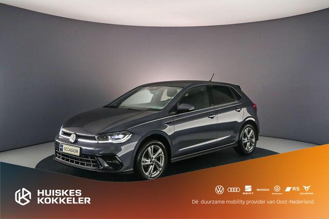 Volkswagen POLO R-Line Business 1.0 TSI 95pk DSG Automaat Adaptive cruise control, LED matrix koplampen, Achteruitrijcamera, Navigatie, Parkeersensoren, Airco, DAB, Stoelverwarming