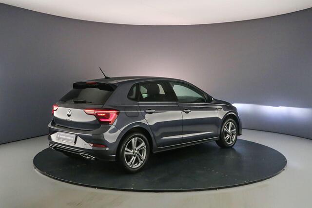 Volkswagen POLO R-Line Business 1.0 TSI 95pk DSG Automaat Adaptive cruise control, LED matrix koplampen, Achteruitrijcamera, Navigatie, Parkeersensoren, Airco, DAB, Stoelverwarming