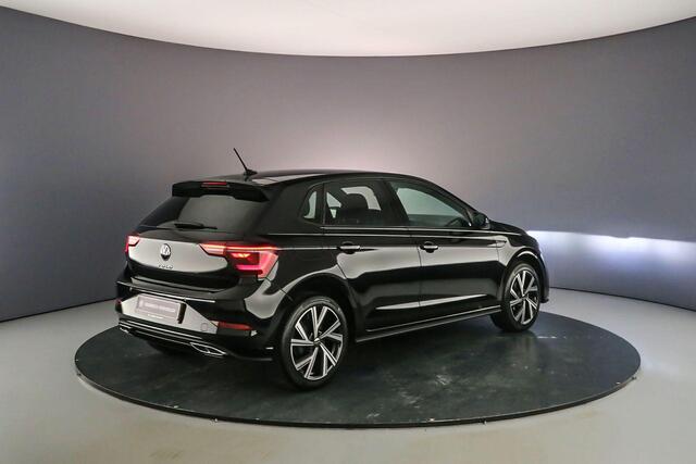 Volkswagen POLO R-Line Business 1.0 TSI 95pk DSG Automaat Adaptive cruise control, Navigatie, Achteruitrijcamera, Stoelverwarming, LED matrix koplampen, Parkeersensoren, Airco, DAB, Radio, App connect