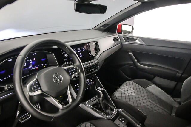 Volkswagen POLO R-Line 1.0 TSI 95pk DSG Automaat Achteruitrijcamera, Adaptive cruise control, DAB, Radio, App connect, Airco, Parkeersensoren, LED koplampen