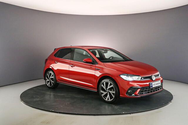 Volkswagen POLO R-Line 1.0 TSI 95pk DSG Automaat Achteruitrijcamera, Adaptive cruise control, DAB, Radio, App connect, Airco, Parkeersensoren, LED koplampen