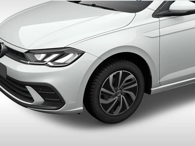 Volkswagen POLO Life Edition 1.0 TSI 95 pk 7 versn. DSG · Achteruitrijcamera · Parkeersensor achter · Velgen 'essex', 15 inch lichtmetaal ·