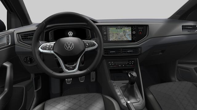 Volkswagen POLO 1.0 TSI 95 5MT R-Line Edition | 'App-Connect' draadloze smartphone integratie | Achterlichten LED | Afstandscontrolesysteem (Front Assist)
