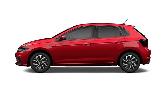 Volkswagen POLO 1.0 TSI 95 5MT Life Edition | 'App-Connect' smartphone integratie | Airconditioning automatisch (Climatronic), 2-zone | Buitenspiegels elektrisch instel- verwarm- en inklapbaar