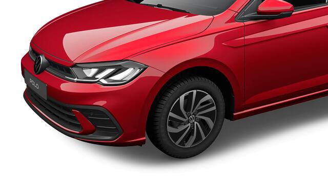 Volkswagen POLO 1.0 TSI 95 5MT Life Edition | 'App-Connect' smartphone integratie | Airconditioning automatisch (Climatronic), 2-zone | Buitenspiegels elektrisch instel- verwarm- en inklapbaar