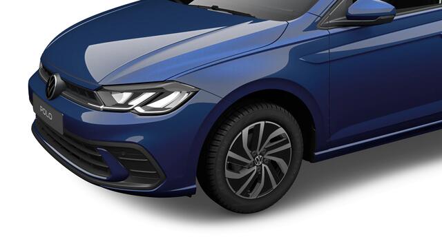 Volkswagen POLO 1.0 TSI 95 5MT Life Edition | 'App-Connect' smartphone integratie | Airconditioning automatisch (Climatronic), 2-zone | Buitenspiegels elektrisch instel- verwarm- en inklapbaar