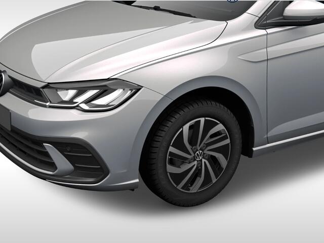 Volkswagen POLO Life Edition 1.0 TSI 1.0 TSI 95 pk 5 versn. Hand · Airconditioning automatisch, 2-zone (climatronic) · Achteruitrijcamera ·