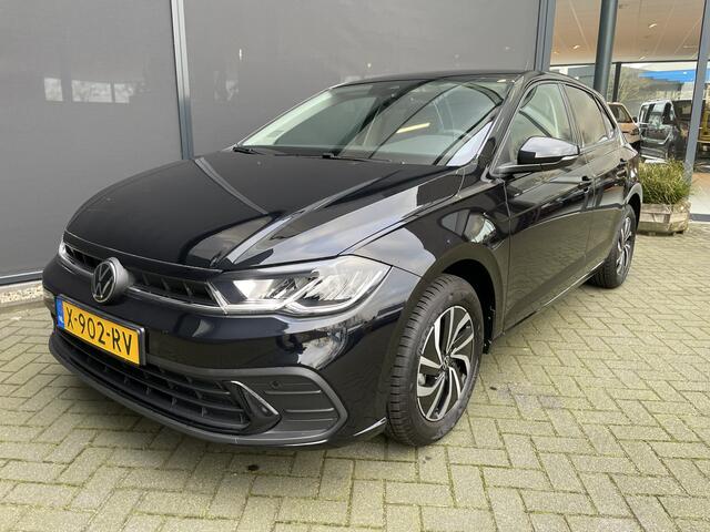 Volkswagen POLO 1.0 TSI Life Business NIEUW!! Climate control - Cruise control adaptive - Parksensoren v+a - Navi full map - A-uitrijcamera - MF Lederen stuurwiel - LMV - Apple carplay/Android auto - Bluetooth - DAB - Hill hold - Regen s