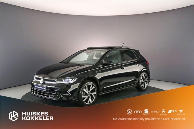 Volkswagen POLO R-Line 1.0 TSI 95pk DSG Automaat Panoramadak, Achteruitrijcamera, Adaptive cruise control, Stoelverwarming, LED matrix koplampen, Parkeersensoren, App connect