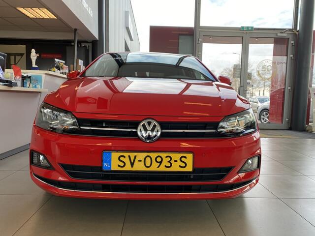 Volkswagen POLO 1.0 TSI Highline,NL Auto,Dealeronderhouden,Automaat,Navigatie,Parkeerassistent,Half Leder,Climate&Cruisecontro,Bleutooth met Spraakbediening,V&A Sensoren,17 Inch Lmv