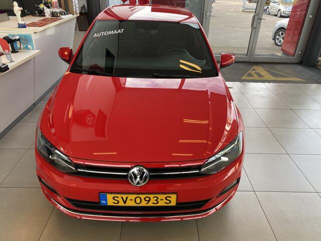 Volkswagen POLO 1.0 TSI Highline,NL Auto,Dealeronderhouden,Automaat,Navigatie,Parkeerassistent,Half Leder,Climate&Cruisecontro,Bleutooth met Spraakbediening,V&A Sensoren,17 Inch Lmv