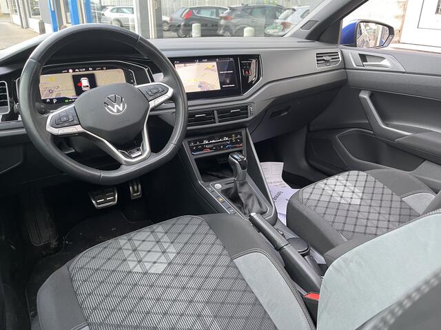 Volkswagen POLO 1.0 TSI R-Line / 2X R-LINE/ AUTOMAAT/ PANO/ KEYLESS/ DIGITAL DASH/ CLIMA/ STOELVERWARMING/ DAB/ NAVI/ APP-CONNECT/ PARK. SENSOREN + CAMERA/ FULL LED