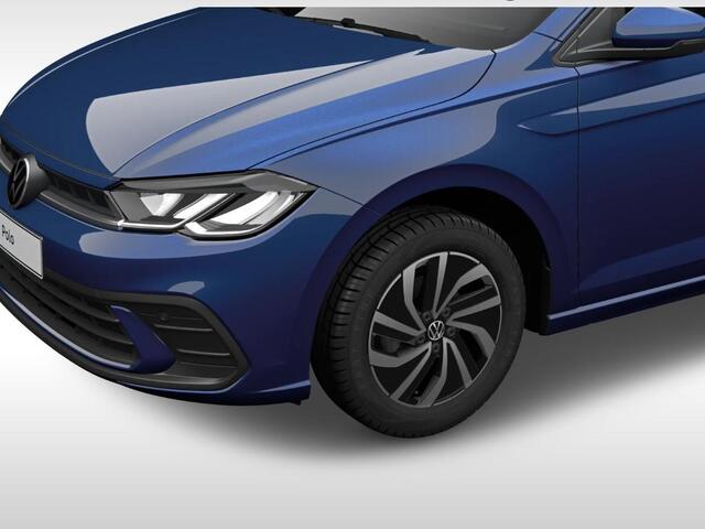Volkswagen POLO Life Edition 1.0 TSI 95 pk 5 versn. Hand · Airconditioning automatisch, 2-zone (climatronic) · Regensensor ·