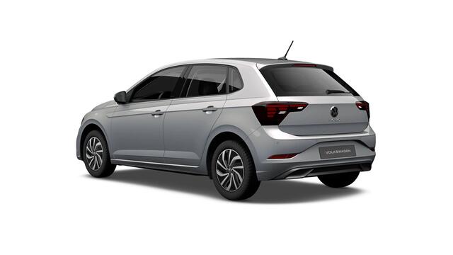 Volkswagen POLO 1.0 TSI 95 5MT Life Edition 'App-Connect' smartphone integratie | Zijruiten achter en achterruit getint, 65% lichtabsorberend | Parkeersensoren achter (Park Distance Control)