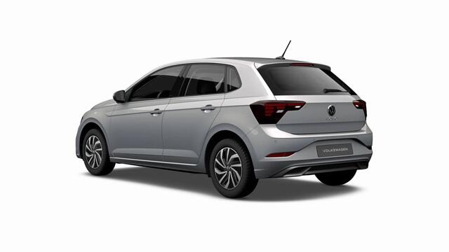 Volkswagen POLO 1.0 TSI 95 5MT Life Edition Zijruiten achter en achterruit getint, 65% lichtabsorberend | 'App-Connect' smartphone integratie | Parkeersensoren achter (Park Distance Control) | Airconditioning automatisch (Climatronic), 2-zone