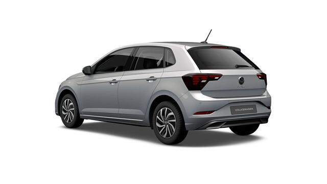 Volkswagen POLO 1.0 TSI 95 5MT Life Edition Zijruiten achter en achterruit getint, 65% lichtabsorberend | 'App-Connect' smartphone integratie | Parkeersensoren achter (Park Distance Control) | Airconditioning automatisch (Climatronic), 2-zone