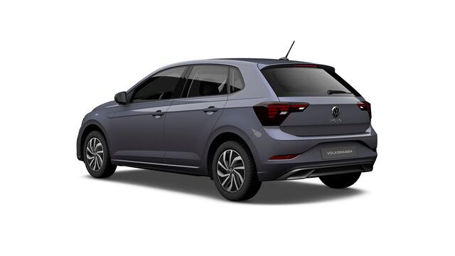 Volkswagen POLO 1.0 TSI 95 5MT Life Edition Zijruiten achter en achterruit getint, 65% lichtabsorberend | 'App-Connect' smartphone integratie | Parkeersensoren achter (Park Distance Control) | Airconditioning automatisch (Climatronic), 2-zone