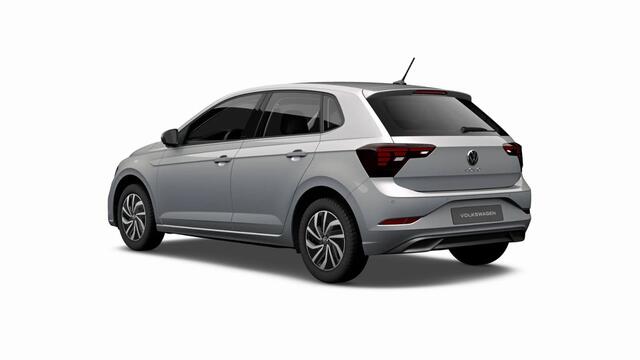 Volkswagen POLO 1.0 TSI 95 5MT Life Edition Zijruiten achter en achterruit getint, 65% lichtabsorberend | 'App-Connect' smartphone integratie | Parkeersensoren achter (Park Distance Control)