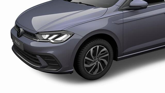 Volkswagen POLO 1.0 TSI 95 5MT Life Edition 'App-Connect' smartphone integratie | Zijruiten achter en achterruit getint, 65% lichtabsorberend | Parkeersensoren achter (Park Distance Control)