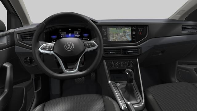 Volkswagen POLO 1.0 TSI 95 7DSG Life Edition Automaat | 'App-Connect' smartphone integratie | Parkeersensoren voor en achter (Park Distance Control) | Rijstrookbehoudassistent (Lane Assist) | Zijruiten achter en achterruit getint, 65% lichtabsorberend