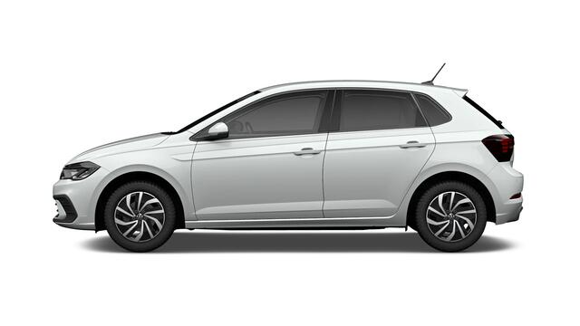 Volkswagen POLO 1.0 TSI 95 5MT Life Edition Zijruiten achter en achterruit getint, 65% lichtabsorberend | 'App-Connect' smartphone integratie | Parkeersensoren achter (Park Distance Control)