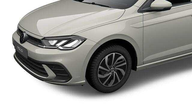 Volkswagen POLO 1.0 TSI 95 7DSG Life Edition Automaat | Zijruiten achter en achterruit getint, 65% lichtabsorberend | Rijstrookbehoudassistent (Lane Assist) | Parkeersensoren voor en achter (Park Distance Control) | 'App-Connect' smartphone integratie