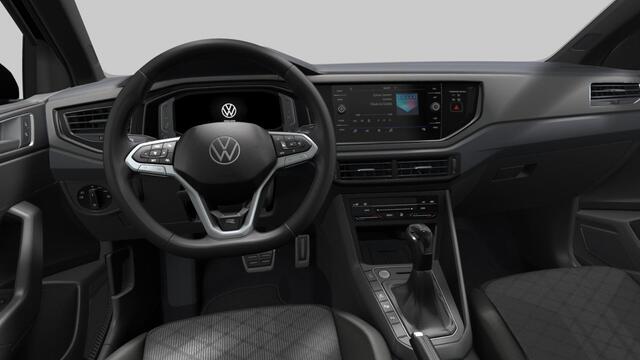 Volkswagen POLO 1.0 TSI 95 7DSG R-Line Edition Automaat | Verwarmbare voorstoelen | Zijruiten achter en achterruit getint, 65% lichtabsorberend | Airconditioning automatisch (Climatronic), 2-zone | Diefstalalarm
