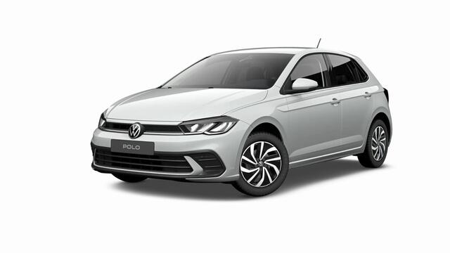Volkswagen POLO 1.0 TSI 95 7DSG Life Edition Automaat | 'App-Connect' smartphone integratie | Zijruiten achter en achterruit getint, 65% lichtabsorberend | Rijstrookbehoudassistent (Lane Assist) | Parkeersensoren achter (Park Distance Control)