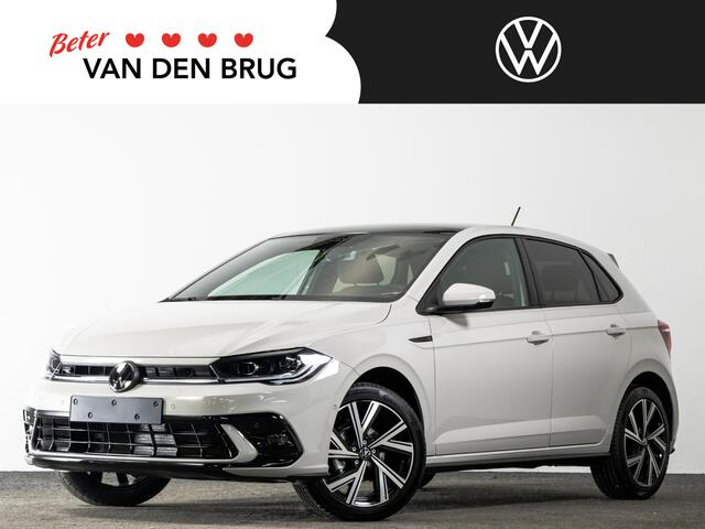 Volkswagen POLO R-Line-Edition 1.0 TSI 95 pk | Panoramadak | Achteruitrijcamera | Stoelverwarming | 17" Bergamo |