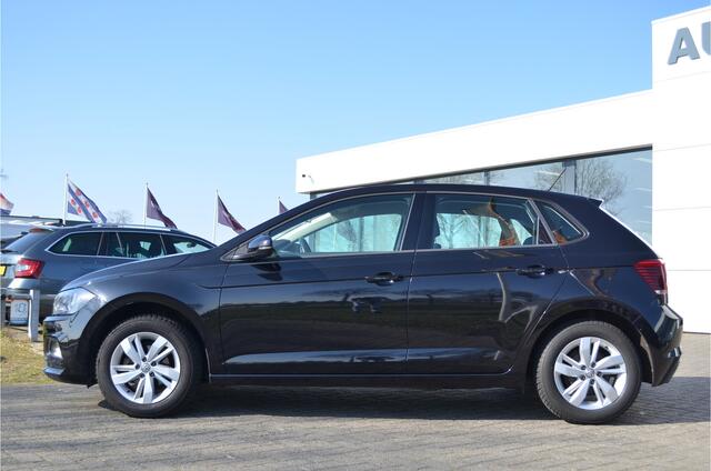 Volkswagen POLO 1.0 TSI Comfortline Carplay | PDC V+A | Navi | Adaptive cruise | Metallic zwart | Airco | LMV