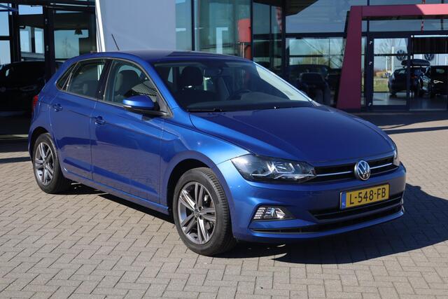 Volkswagen POLO 1.0 TSI Comfortline 95PK / 70kW, DAB+, Apple Carplay / Android Auto, adaptieve cruise control (acc), airco, elektrisch verstel- en verwarmbare buitenspiegels, LED dagrijverlichting, 16" 'Sebring' LMV, multifunctioneel lederen stuurwiel, Bluetooth telefoon