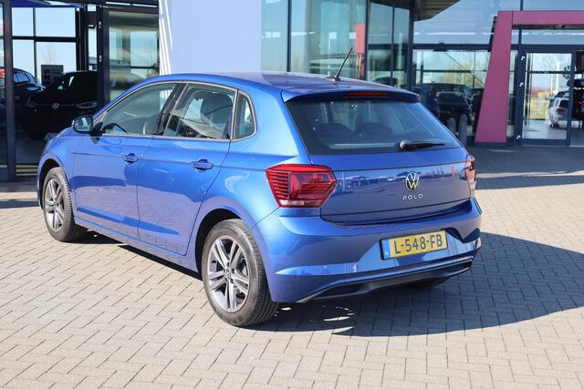 Volkswagen POLO 1.0 TSI Comfortline 95PK / 70kW, DAB+, Apple Carplay / Android Auto, adaptieve cruise control (acc), airco, elektrisch verstel- en verwarmbare buitenspiegels, LED dagrijverlichting, 16" 'Sebring' LMV, multifunctioneel lederen stuurwiel, Bluetooth telefoon