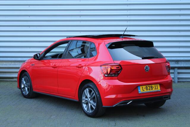 Volkswagen POLO 1.0 TSI 96pk R-Line NL-Auto NAP BTW Panoramadak Clima Cruise Navi PDC Carplay Dig. Cockpit LED