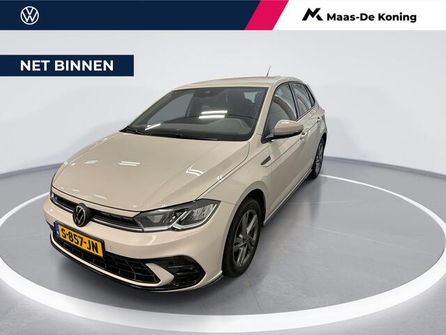 Volkswagen POLO 1.0 Tsi 95pk R-Line · Apple/Android Car Play · P-Sensoren · Navi · ACC · 16'' Inch · Garantie t/m 14-02-2027 of 100.000km
