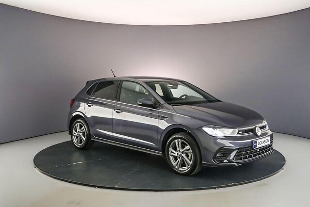 Volkswagen POLO R-Line 1.0 TSI 115pk DSG Automaat Adaptive cruise control, Achteruitrijcamera, LED koplampen, Airco, App connect, DAB, Radio, Bluetooth, Parkeersensoren