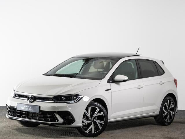 Volkswagen POLO 1.0 TSI R-Line | LED Matrix IQ | Panoramadak | Navigatie | Adapt. Cruise | Stoelverwarming |