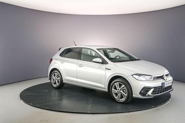 Volkswagen POLO R-Line 1.0 TSI 115pk DSG Automaat Adaptive cruise control, Achteruitrijcamera, Parkeersensoren, Airco, DAB, Radio, Bluetooth, App connect, LED verlichting