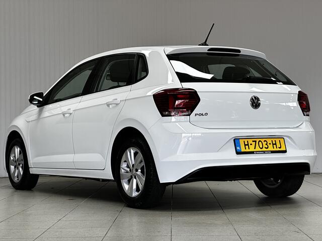 Volkswagen POLO 1.0 TSI Comfortline/ 15'' LMV/ DAB+/ Apple + Android/ Airco/ Navi/ Adaptive Cruise/ Elek. pakket/ Isofix/ Bluetooth/ Armsteun/ Diml. Auto/ Multi. LEDER. Stuur/ Mistl./ LED Dagrijverl.