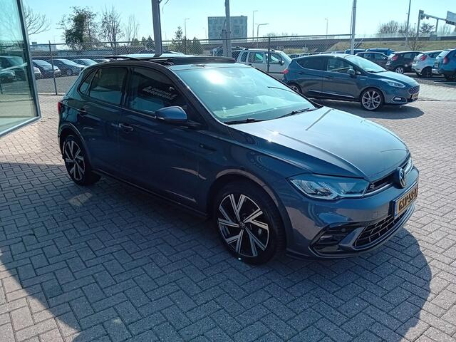 Volkswagen POLO 1.0 TSI 3x R-Line Business Automaat, Climatronic, Carplay/android auto, Panoramisch schuifdak, Navigatie, Cruise control adaptief, Volledig digitaal instrumenten paneel, Parkeersensoren, Elektrische ramen en spiegels, Centrale vergrendeling met AB, Rijbaa