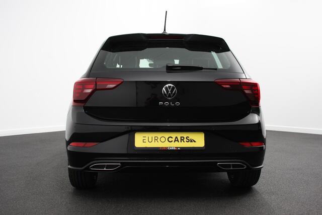 Volkswagen POLO 1.0 TSI DSG R-Line | DEMO ! | Panorama dak Navigatie App Connect Climate Control DAB | LED Parkeer sensoren Camera Cruise control adaptive Lichtmetalen velgen
