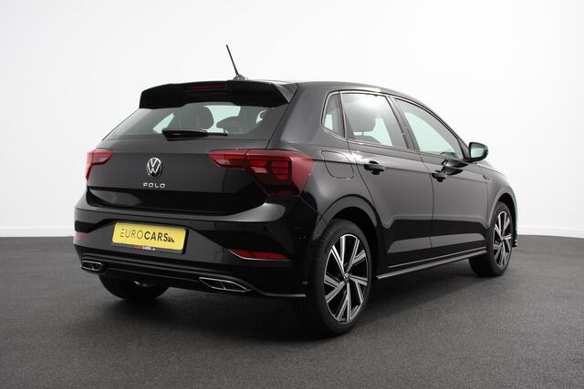 Volkswagen POLO 1.0 TSI DSG R-Line | DEMO ! | Panorama dak Navigatie App Connect Climate Control DAB | LED Parkeer sensoren Camera Cruise control adaptive Lichtmetalen velgen