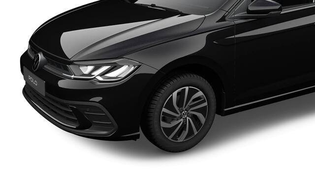 Volkswagen POLO 1.0 TSI 95 7DSG Life Edition | 'App-Connect' smartphone integratie | Airconditioning automatisch (Climatronic), 2-zone | Buitenspiegels elektrisch instel- verwarm- en inklapbaar