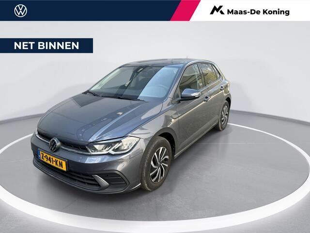Volkswagen POLO 1.0 Tsi 95pk DSG Life Edition · Camera · Apple/Android Car Play · Navi · P-Sensoren · ACC · DAB · 15'' Inch · Garantie t/m 22-05-2028 of 100.000km