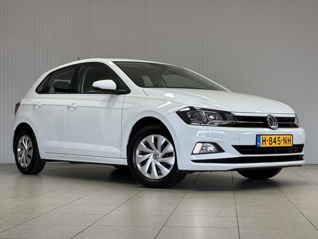Volkswagen POLO 1.0 TSI Comfortline/ Apple + Android/ DAB+/ Navi/ Airco/ Adaptive Cruise/ Elek. pakket/ Isofix/ Bluetooth/ Armsteun/ Multi. LEDER. Stuur/ Mistl./ LED Dagrijverl.